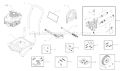 Page A Diagram and Parts List for 020230-0  Briggs and Stratton Pressure Washer